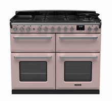 Load image into Gallery viewer, Falcon ESTEL DELUXE 110CM DUAL FUEL FREESTANDING COOKER CHROME SLOW COOK