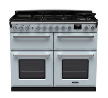 Load image into Gallery viewer, Falcon ESTEL DELUXE 110CM DUAL FUEL FREESTANDING COOKER CHROME SLOW COOK
