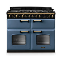 Load image into Gallery viewer, Classic Deluxe 110 Dual Fuel-Slow cook cavity, Antique Brass