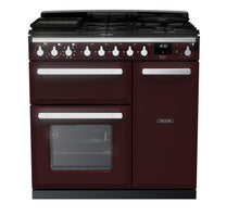 Load image into Gallery viewer, Falcon ESTEL DELUXE 90CM DUAL FUEL FREESTANDING COOKER CHROME