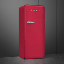Load image into Gallery viewer, SMEG FAB28 50's Style Special Colours Retro Refrigerator 270L Right Hand Hinge Ruby Red