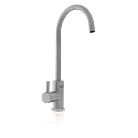 Billi Filter Tap with Round Slimline Dispenser - Brushed