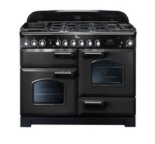 Load image into Gallery viewer, FALCON CLASSIC DELUXE 110CM DUAL FUEL COOKER CHROME
