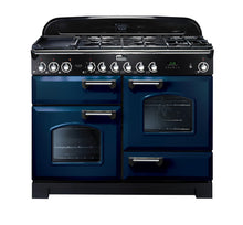 Load image into Gallery viewer, FALCON CLASSIC DELUXE 110CM DUAL FUEL COOKER CHROME