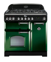 Load image into Gallery viewer, FALCON CLASSIC DELUXE 90CM DUAL FUEL COOKER CHROME