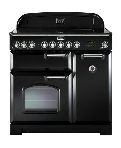 FALCON CLASSIC DELUXE 90CM INDUCTION BLACK CHROME