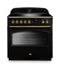 Load image into Gallery viewer, FALCON CLASSIC FX90 INDUCTION SINGLE OVEN COOKER BRASS