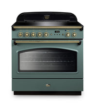 Load image into Gallery viewer, FALCON CLASSIC FX90 INDUCTION SINGLE OVEN COOKER BRASS