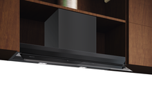 Load image into Gallery viewer, NEFF D99XET2S5 N 90, Integrated Design Hood, 90 cm, clear glass black printed, Matt black