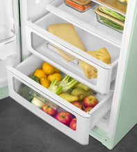 Load image into Gallery viewer, SMEG FAB28 50's Style Retro Refrigerator Left Hand Hinge 270L Pastel Green