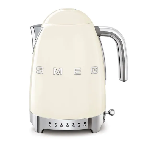 Smeg Variable Temperature Kettle Cream