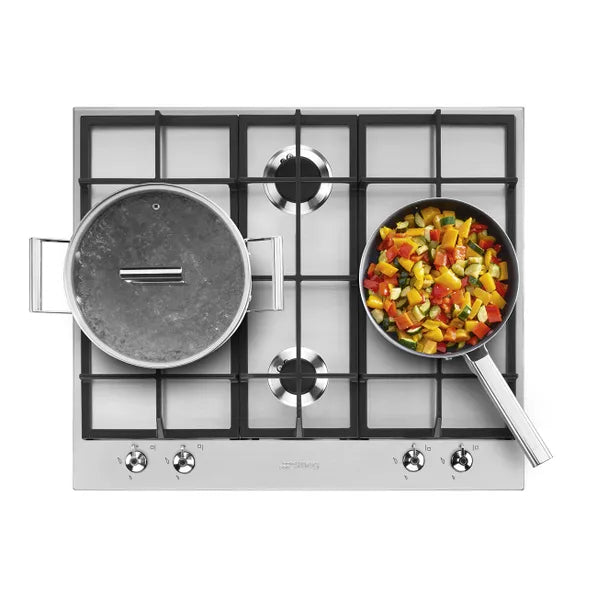 Smeg 60cm Classic 4 Zone Gas Cooktop Total Kitchens