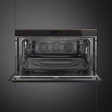 Load image into Gallery viewer, SMEG Dolce Stil Novo Pyro Touch Oven 90cm Black Copper