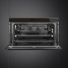 Load image into Gallery viewer, SMEG Dolce Stil Novo Pyro Touch Oven 90cm Black Copper