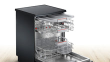 Load image into Gallery viewer, Bosch Series 4 Free-standing Dishwasher, 60cm Brushed Black Steel anti-fingerprint