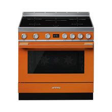 Load image into Gallery viewer, Smeg Portofino 90cm Freestanding Pyrolytic Oven with Induction Cooktop