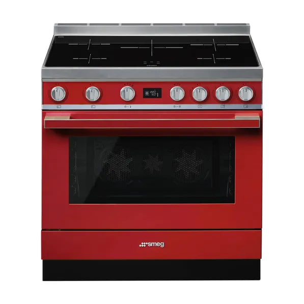Smeg Portofino 90cm Freestanding Pyrolytic Oven with Induction Cooktop