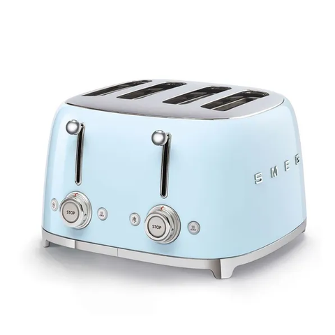 Smeg 4 Slice Toaster Blue