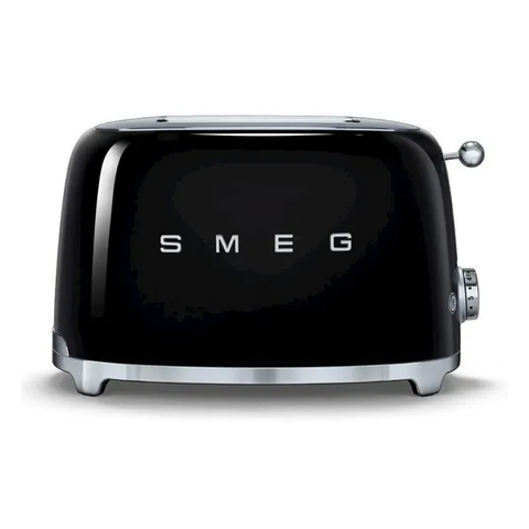 Smeg 2 Slice Toaster Black
