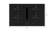Load image into Gallery viewer, NEFF N90 Induction cooktop, 80cm, 4 zones - 2 FlexZones, Flex Design