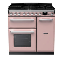 Load image into Gallery viewer, Falcon ESTEL DELUXE 90CM DUAL FUEL FREESTANDING COOKER CHROME