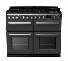 Load image into Gallery viewer, Falcon ESTEL DELUXE 110CM DUAL FUEL FREESTANDING COOKER CHROME SLOW COOK