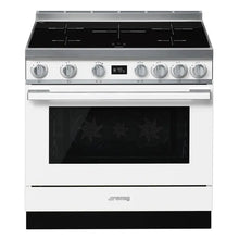 Load image into Gallery viewer, Smeg Portofino 90cm Freestanding Pyrolytic Oven with Induction Cooktop