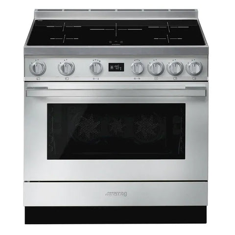 Smeg Portofino 90cm Freestanding Pyrolytic Oven with Induction Cooktop