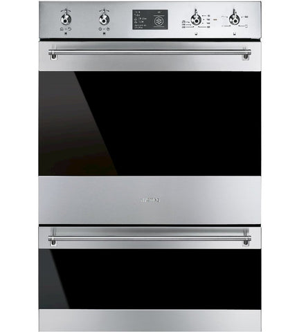 Smeg Classic 60cm Double Oven with Pyrolytic Cleaning