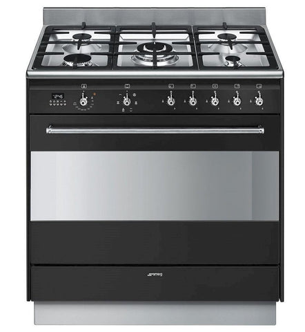 Smeg Classic 90cm Freestanding Oven with Gas Cooktop