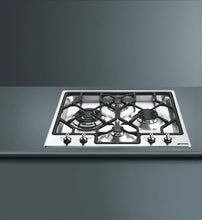 Load image into Gallery viewer, SMEG 60CM SEMI FLUSH STAINLESS STEEL GAS COOKTOP
