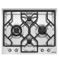 Load image into Gallery viewer, SMEG 60CM SEMI FLUSH STAINLESS STEEL GAS COOKTOP