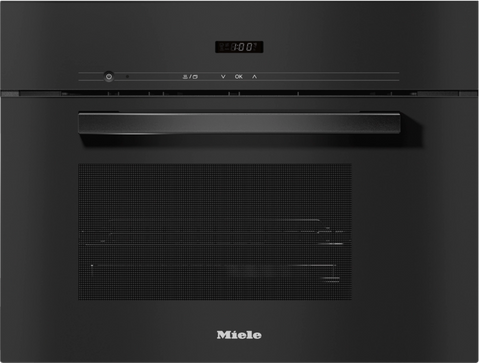 Miele DG 2840 Pureline Obsidian Black Built-in Steam Oven