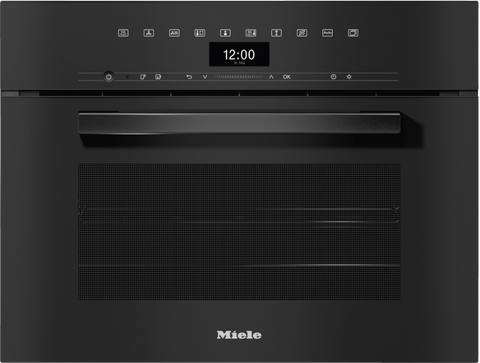 Miele DGC 7440 HC Pro Obsidian Black Combi Steam Oven