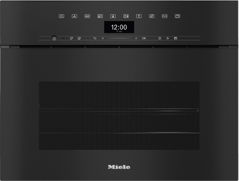 Miele DGC 7440 HCX Pro Artline Obsidian Black Combi Steam Oven