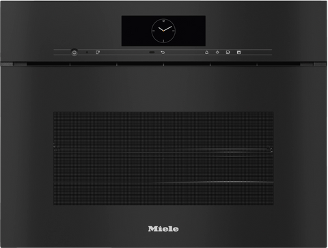 Miele DGC 7845 HCX Pro Pureline Obsidian Black Combi Steam Oven