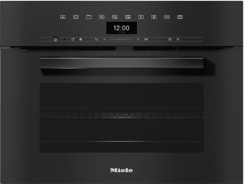 Miele H7440 BM Vitroline Obsidian Black Speed Oven