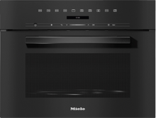 Load image into Gallery viewer, Miele M7244 TC Vitroline Obsidian Black Built-In Microwave Oven
