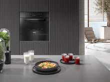 Load image into Gallery viewer, Miele M7244 TC Vitroline Obsidian Black Built-In Microwave Oven
