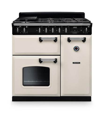Falcon Classic 90cm Dual Fuel Range Cooker Pale Cream