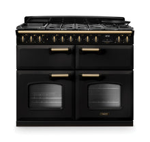 Load image into Gallery viewer, Classic Deluxe 110 Dual Fuel-Slow cook cavity, Antique Brass
