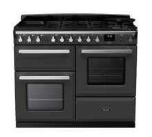 Load image into Gallery viewer, Falcon ESTEL DELUXE 110CM DUAL FUEL FREESTANDING COOKER CHROME PROVING
