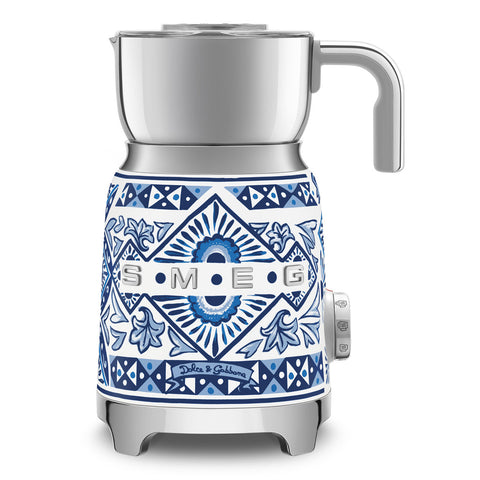 SMEG 50's Style Milk Frother D&G Blue