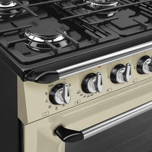Load image into Gallery viewer, SMEG Victoria Dual Fuel Cooker Gas Hob 90cm Cream
