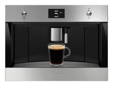 Load image into Gallery viewer, SMEG Classic Built-in Coffee Maker 45cm Stainless Steel
