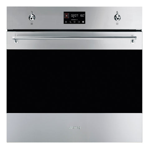 SMEG Classic Galileo Pyro Oven EvoScreen 60cm Stainless Steel
