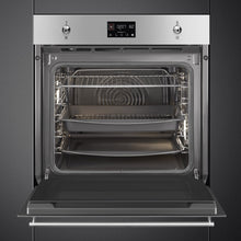 Load image into Gallery viewer, SMEG Classic Galileo Pyro Oven EvoScreen 60cm Stainless Steel

