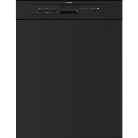 SMEG Sapphire Underbench Dishwasher 60cm Matte Black