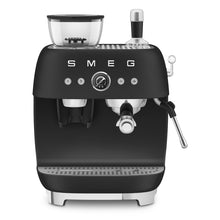 Load image into Gallery viewer, SMEG 50's Style Espresso Machine w/ Grinder Matte Black
