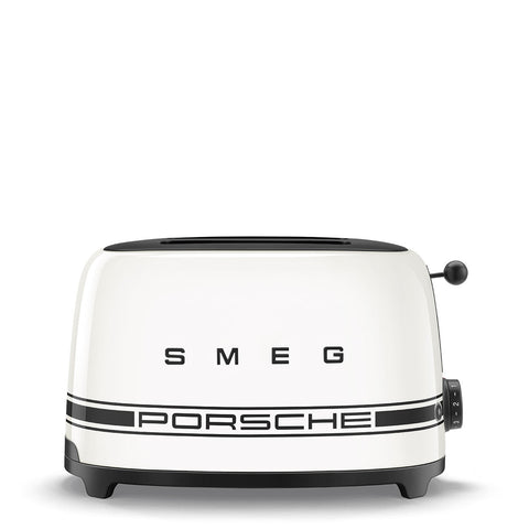SMEG Porsche 2 Slice Toaster Carrara White